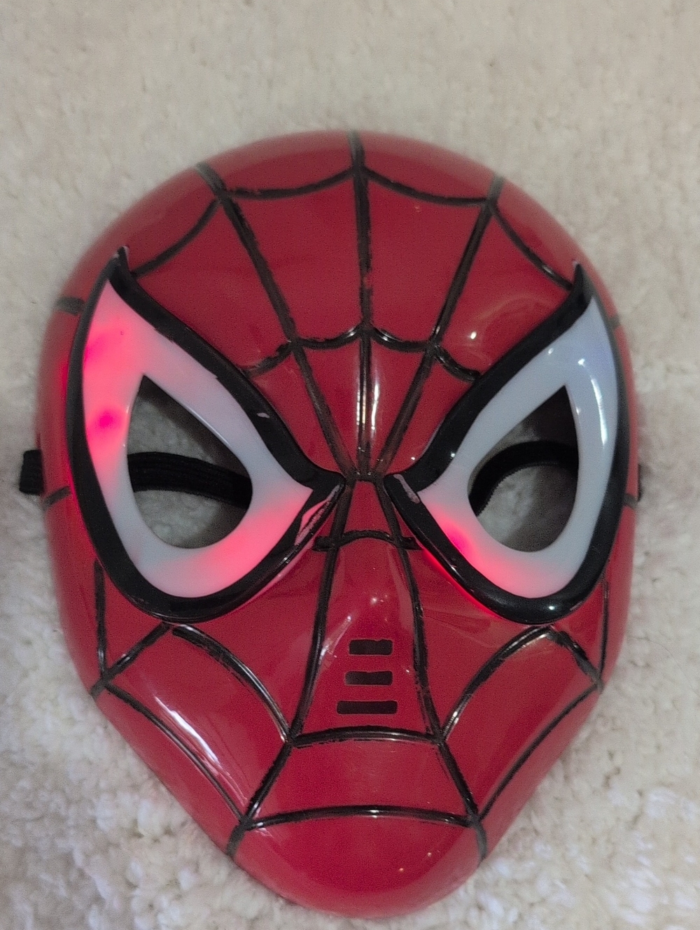 Kids Red Spider Mask Costume Accessory